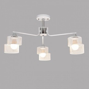 Люстра на штанге Imex MD.4252 MD.4252-3-S-WH+CH в Стрежевом - strezevoi.ok-mebel.com | фото 2