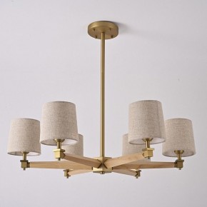 Люстра на штанге Imperiumloft Jorgenson Beige/Light wood STAVRA01 в Стрежевом - strezevoi.ok-mebel.com | фото 3