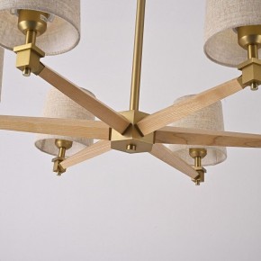 Люстра на штанге Imperiumloft Jorgenson Beige/Light wood STAVRA01 в Стрежевом - strezevoi.ok-mebel.com | фото 6
