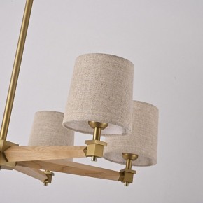 Люстра на штанге Imperiumloft Jorgenson Beige/Light wood STAVRA01 в Стрежевом - strezevoi.ok-mebel.com | фото 7
