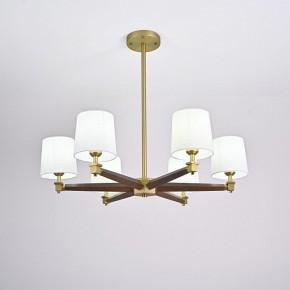 Люстра на штанге Imperiumloft Jorgenson White/Dark wood STAVRA01 в Стрежевом - strezevoi.ok-mebel.com | фото 2