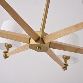 Люстра на штанге Imperiumloft Jorgenson White/Light wood STAVRA01 в Стрежевом - strezevoi.ok-mebel.com | фото 13