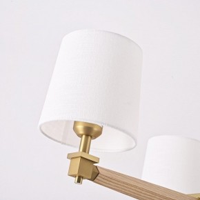 Люстра на штанге Imperiumloft Jorgenson White/Light wood STAVRA01 в Стрежевом - strezevoi.ok-mebel.com | фото 2