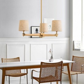 Люстра на штанге Imperiumloft Jorgenson White/Light wood STAVRA01 в Стрежевом - strezevoi.ok-mebel.com | фото 5