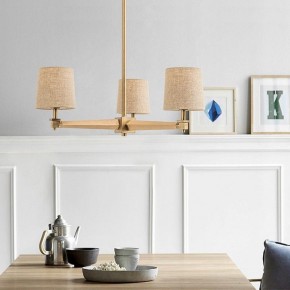 Люстра на штанге Imperiumloft Jorgenson White/Light wood STAVRA01 в Стрежевом - strezevoi.ok-mebel.com | фото 6