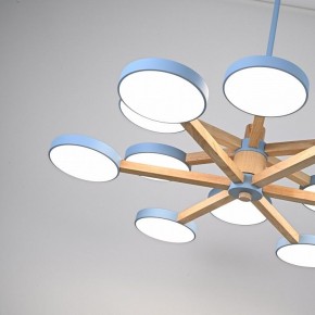 Люстра на штанге Imperiumloft TURNA Blue TURNA-DBL01 в Стрежевом - strezevoi.ok-mebel.com | фото 6