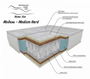 Матрас Medium Hard 1200*1900/1950/2000*h200 в Стрежевом - strezevoi.ok-mebel.com | фото