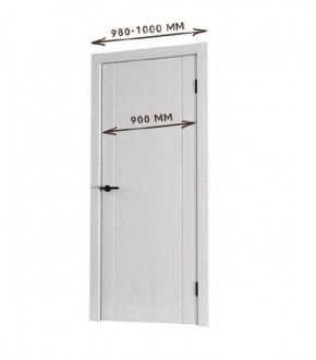 Межкомнатная дверь Bolivar Каньон браун (комплект) 900 в Стрежевом - strezevoi.ok-mebel.com | фото