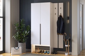 МЕРСИ Прихожая (модульная) белое дерево в Стрежевом - strezevoi.ok-mebel.com | фото