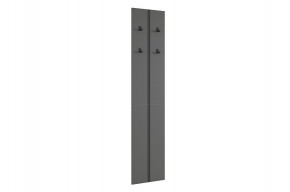 МЕРСИ Вешалка 2 (графит) в Стрежевом - strezevoi.ok-mebel.com | фото
