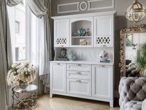 МИЛАНО Буфет (МиФ) Белый текстурный в Стрежевом - strezevoi.ok-mebel.com | фото