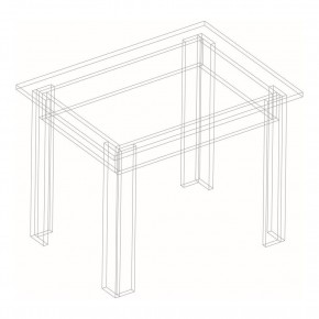 МИНИМЕГА Стол обеденный (айрон рок) в Стрежевом - strezevoi.ok-mebel.com | фото 2