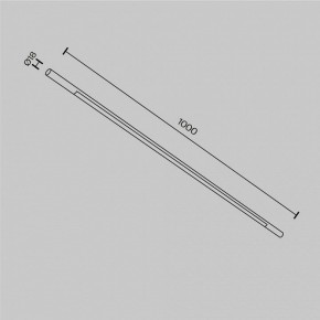 Модульный светильник Maytoni Basis C100CL-L1000-24W3-6K-B в Стрежевом - strezevoi.ok-mebel.com | фото 6