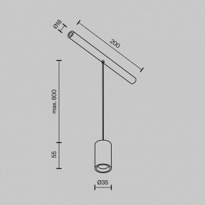 Модульный светильник Maytoni Focus LED C105PL-3W3-6K-B в Стрежевом - strezevoi.ok-mebel.com | фото 5