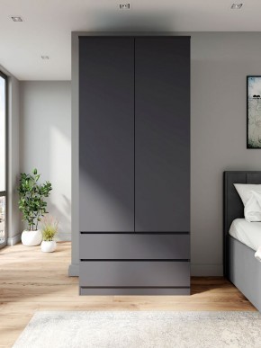 МОРИ МШ 900.2 Шкаф (графит) в Стрежевом - strezevoi.ok-mebel.com | фото 3
