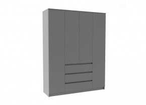 МОРИ МШ 1600.1 Шкаф (графит) в Стрежевом - strezevoi.ok-mebel.com | фото 2