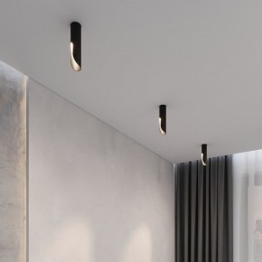 Накладной светильник Elektrostandard Apex 25113/LED 7W 3000K черный в Стрежевом - strezevoi.ok-mebel.com | фото 3