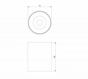 Накладной светильник Elektrostandard Primo 25116/LED в Стрежевом - strezevoi.ok-mebel.com | фото 3
