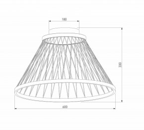 Накладной светильник Eurosvet Cesta 40019/1 LED коричневый в Стрежевом - strezevoi.ok-mebel.com | фото 4