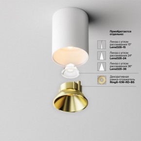 Накладной светильник Maytoni Alfa LED C064CL-8W2.7K-RD-WB в Стрежевом - strezevoi.ok-mebel.com | фото 3
