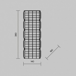 Накладной светильник Maytoni Castello MOD335WL-L20CH3K в Стрежевом - strezevoi.ok-mebel.com | фото 4