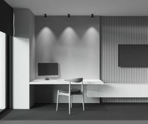 Накладной светильник Maytoni FOCUS LED C056CL-L12B2.7K-W-B в Стрежевом - strezevoi.ok-mebel.com | фото 5