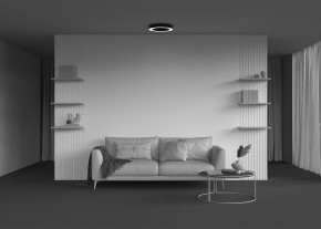 Накладной светильник Maytoni Lua C093CL-36W3K-B в Стрежевом - strezevoi.ok-mebel.com | фото 5