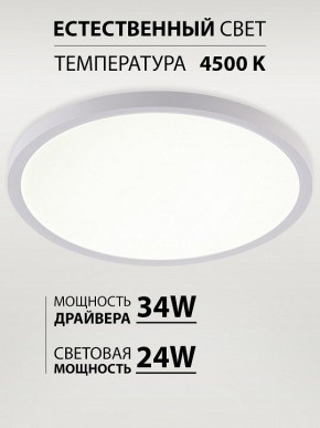 Накладной светильник Natali Kovaltseva PLAIN LED LAMPS 81113/3C в Стрежевом - strezevoi.ok-mebel.com | фото 3