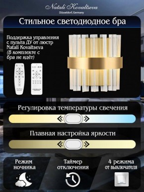 Накладной светильник Natali Kovaltseva ROYALTON LED LAMPS 81125/1W в Стрежевом - strezevoi.ok-mebel.com | фото 6