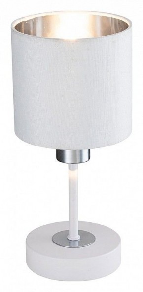 Настольная лампа декоративная Escada Denver 1109/1 White/Silver в Стрежевом - strezevoi.ok-mebel.com | фото 2