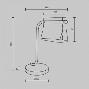 Настольная лампа декоративная Maytoni Cabaret MOD170TL-L8BS3K в Стрежевом - strezevoi.ok-mebel.com | фото 7