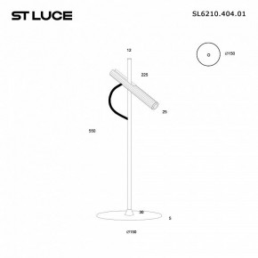 Настольная лампа декоративная ST-Luce LILT SL6210.404.01 в Стрежевом - strezevoi.ok-mebel.com | фото 2