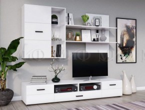 НЭНСИ NEW Тумба ТВ (2дв.+1ящ.) МДФ в Стрежевом - strezevoi.ok-mebel.com | фото 2