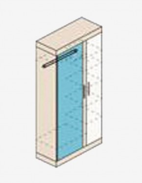 НИКА Н1 Шкаф для одежды в Стрежевом - strezevoi.ok-mebel.com | фото 3