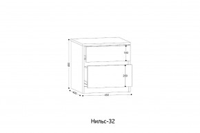 НИЛЬС - 32 Тумба в Стрежевом - strezevoi.ok-mebel.com | фото 2