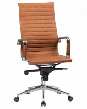 Офисное кресло для руководителей DOBRIN CLARK LMR-101F светло-коричневый №321 в Стрежевом - strezevoi.ok-mebel.com | фото