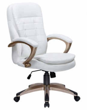 Офисное кресло для руководителей DOBRIN DONALD LMR-106B белый в Стрежевом - strezevoi.ok-mebel.com | фото 2