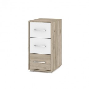 ОЛИВИЯ О62 Комод-тумба (дуб серый/белый) в Стрежевом - strezevoi.ok-mebel.com | фото