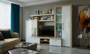 ОРЛАНДО Гостиная набор № 1 в Стрежевом - strezevoi.ok-mebel.com | фото 9