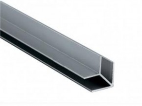 Планка угловая "W" 4 мм для стеновой панели (алюминий) в Стрежевом - strezevoi.ok-mebel.com | фото 1