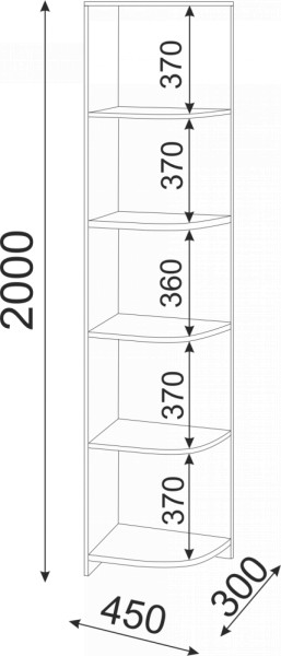 Подростковая ОСТИН (модульная) в Стрежевом - strezevoi.ok-mebel.com | фото 32