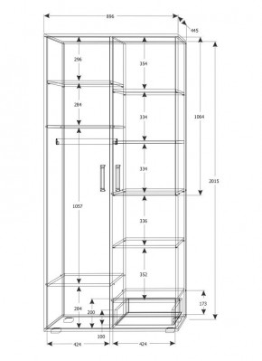 Подростковая Юпитер (модульная) в Стрежевом - strezevoi.ok-mebel.com | фото 25