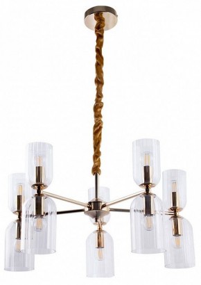 Подвесная люстра Arte Lamp Charm A1623LM-10GO в Стрежевом - strezevoi.ok-mebel.com | фото