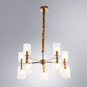 Подвесная люстра Arte Lamp Charm A1623LM-10GO в Стрежевом - strezevoi.ok-mebel.com | фото 3