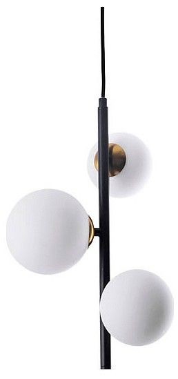Подвесная люстра Arte Lamp Gemini A2243SP-3BK в Стрежевом - strezevoi.ok-mebel.com | фото
