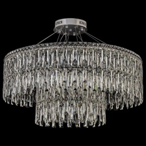 Подвесная люстра Arti Lampadari Ovindoli Nickel Ovindoli L 1.5.80+40.100 N в Стрежевом - strezevoi.ok-mebel.com | фото 3