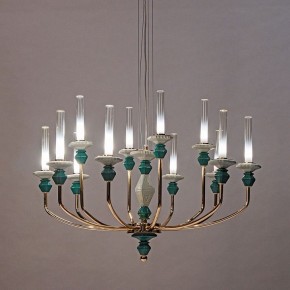 Подвесная люстра Divinare Capello 4947/01 SP-12 в Стрежевом - strezevoi.ok-mebel.com | фото 3