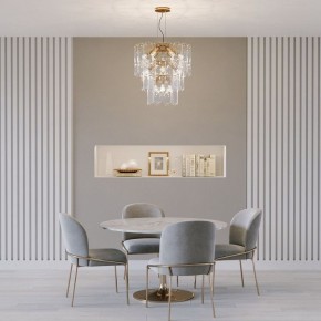 Подвесная люстра Eurosvet Claire 60171 золото в Стрежевом - strezevoi.ok-mebel.com | фото 3