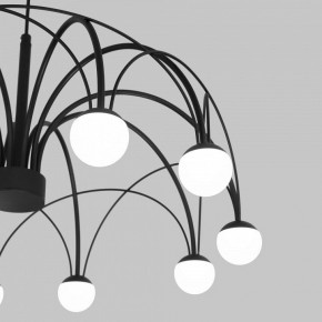 Подвесная люстра Eurosvet Ragno 90034/10 LED черный в Стрежевом - strezevoi.ok-mebel.com | фото 6
