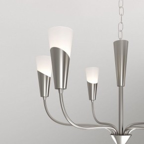 Подвесная люстра Eurosvet Rhyton 60167/6 никель в Стрежевом - strezevoi.ok-mebel.com | фото 7